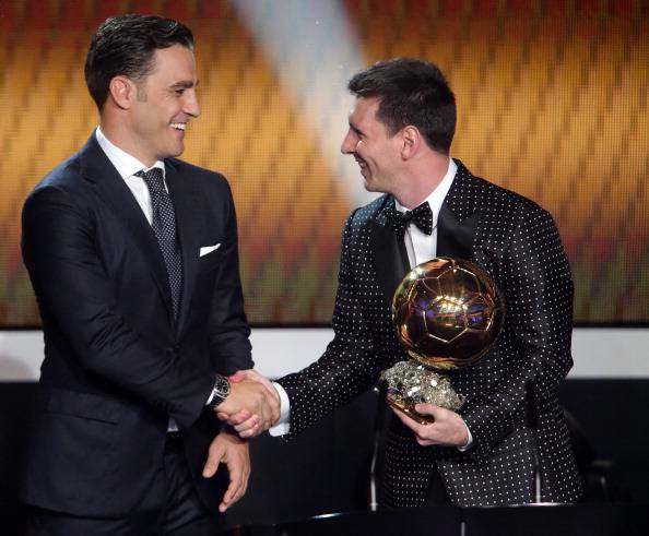 Cannavaro e Messi - Getty Images