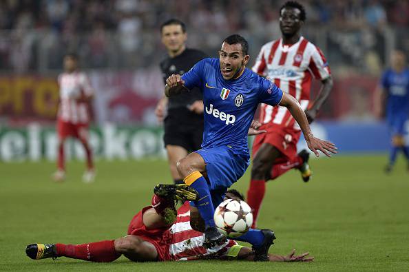 Olympiacos-Juventus (getty images)
