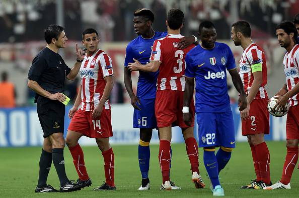 Olympiacos-Juventus (getty images)
