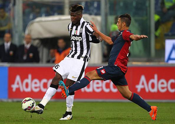 Mandragora contrasta Pogba (getty images)