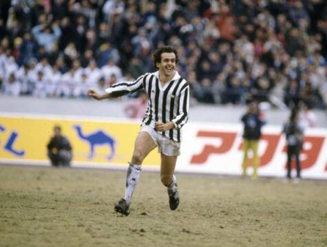 Michel Platini in Juventus-Argentinos Juniors (getty images)