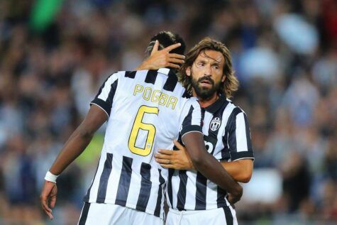 Paul Pogba e Andrea Pirlo - Getty Images