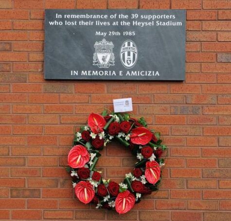 Commemorazione per la strage dell'Heysel (getty images)