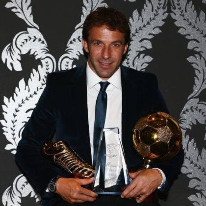 Alex Del Piero vincitore del Golden Boot Award - Getty Images