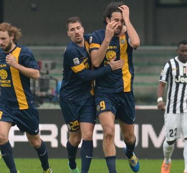 L'esultanza di Luca Toni (getty images)