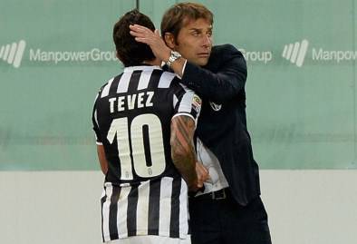 Conte-Tevez (getty images)