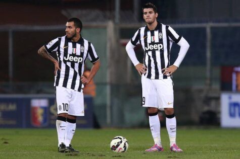 Morata-Tevez (getty images)