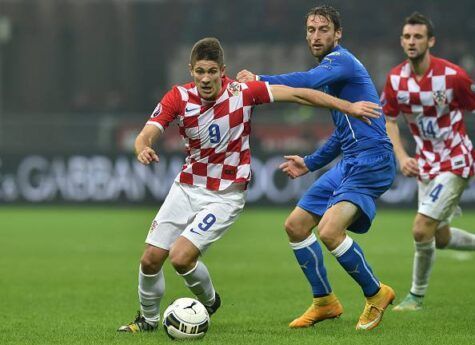 Kramaric contrastato da Marchisio - Getty Images