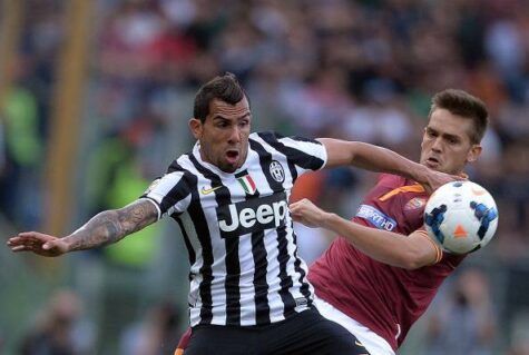 Rafa Toloi contro Tevez (getty images)