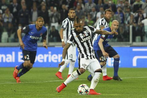 Il rigore di Arturo Vidal (getty images)