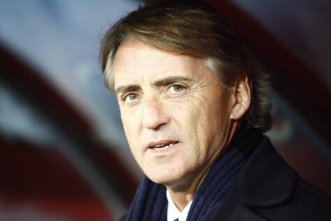 Roberto Mancini       (Photo credit should read CARLO HERMANN/AFP/Getty Images)