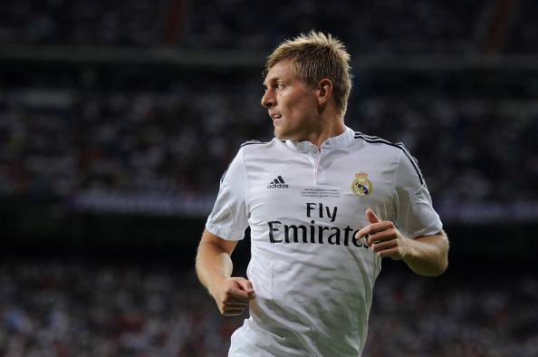 Toni Kroos con la maglia del Real Madrid ©Getty Images