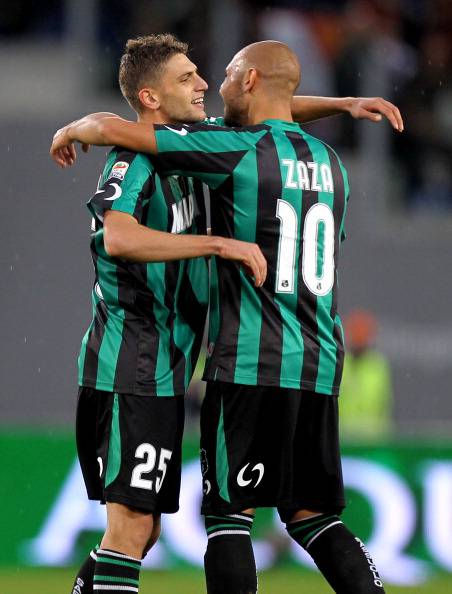 Domenico Berardi-Simone Zaza (Photo by Paolo Bruno/Getty Images)