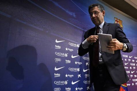 Josep Maria Bartomeu (Photo credit should read LLUIS GENE/AFP/Getty Images)