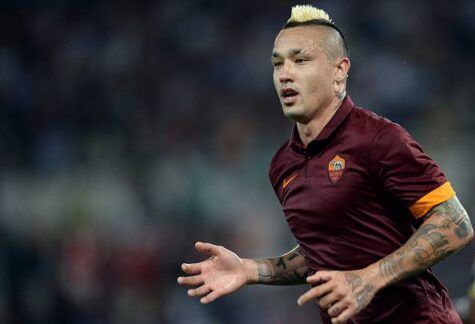 Radja Nainggolan (Photo credit should read FILIPPO MONTEFORTE/AFP/Getty Images)