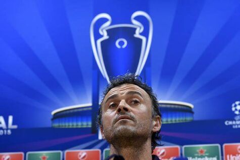 Luis Enrique (Photo credit should read JOSEP LAGO/AFP/Getty Images)