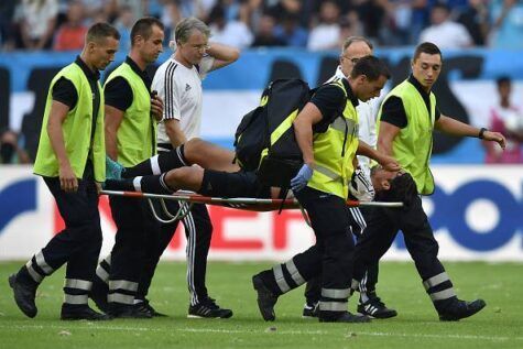 L'infortunio di Sami Khedira (Getty Images)