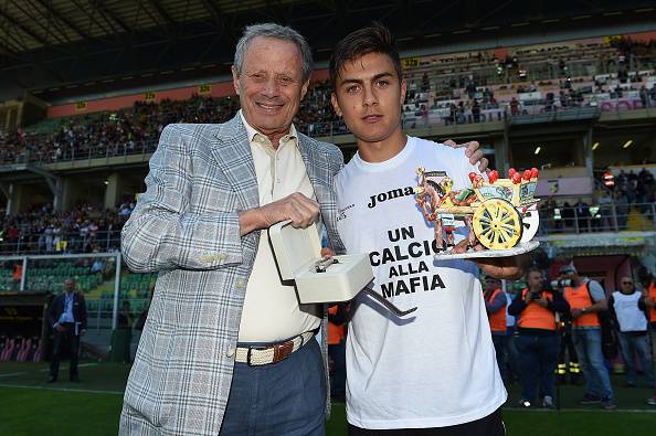 Maurizio Zamparini e Paulo Dybala (Getty Images)