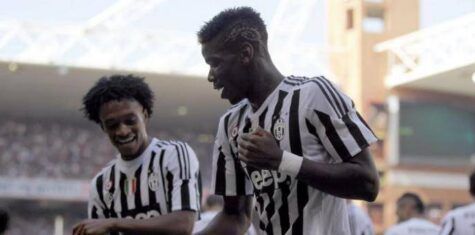 Cuadrado e Pogba - Getty Images