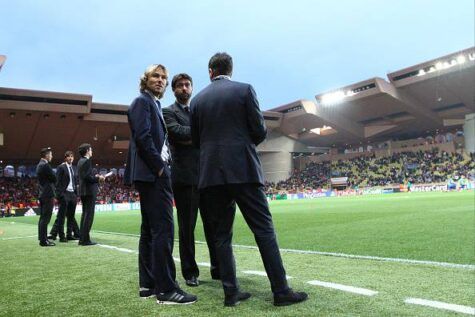 Pavel Nedved, Fabio Paratici e Andrea Agnelli