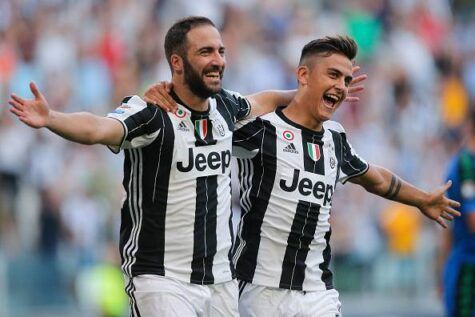 Gonzalo Higuain e Paulo Dybala