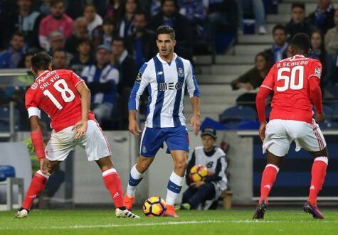 André Silva in Porto-Benfica