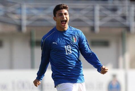 Riccardo Orsolini esulta con l'Under 20 Riccardo Orsolini ©Getty Images