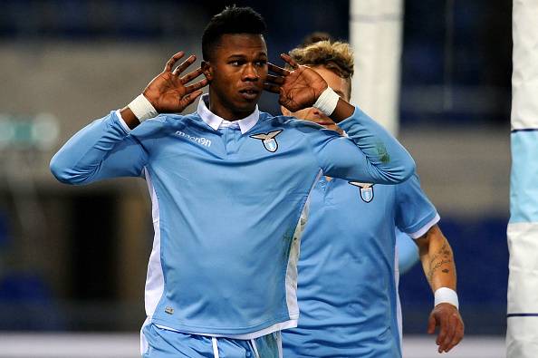 Balde Diao Keita esulta con la Lazio © Getty