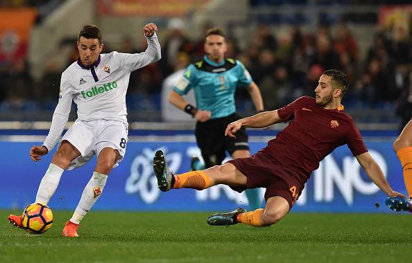 Kostas Manolas in azione con la Roma © Getty Images