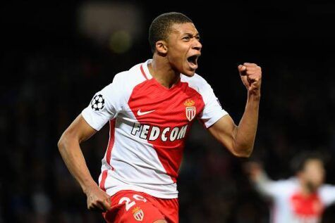 Mbappè del Monaco i gol in Champions League