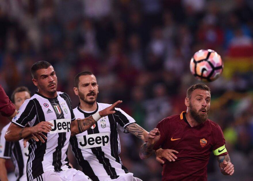 Daniele De Rossi in Roma-Juventus © Getty