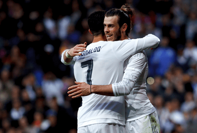 Gareth Bale col Real Madrid © Getty Images