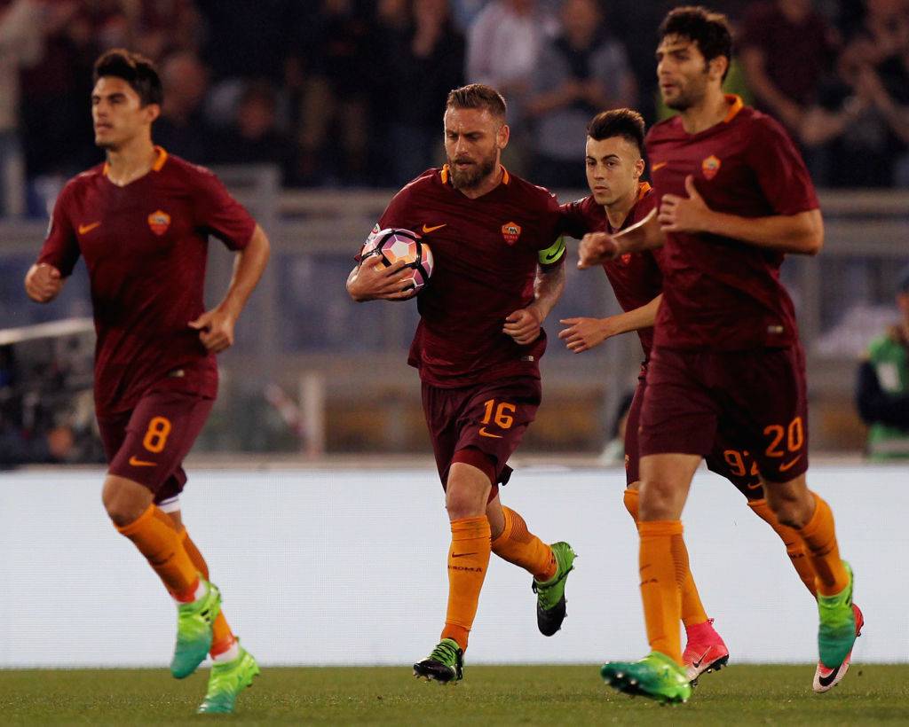 Daniele De Rossi in Roma-Juventus © Getty