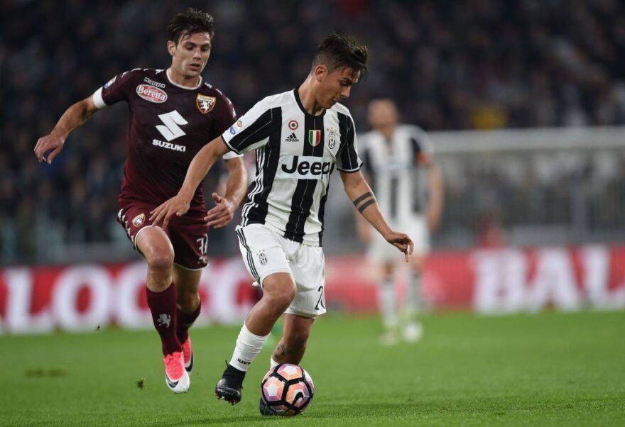 Paulo Dybala in Juventus-Torino © Getty