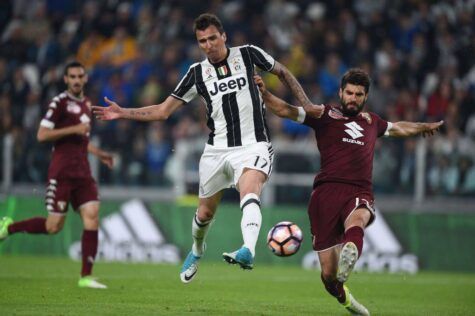 Mandzukic in Juventus-Torino © Getty