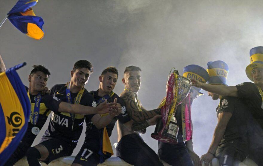 Il Boca Juniors festeggia © Getty