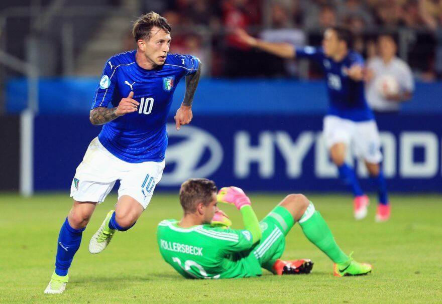 gol Bernardeschi Liechtenstein italia