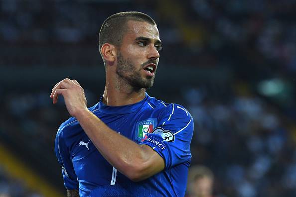 Leonardo Spinazzola con l'Under 21 ©Getty Images