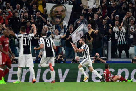 Esultanza Juventus