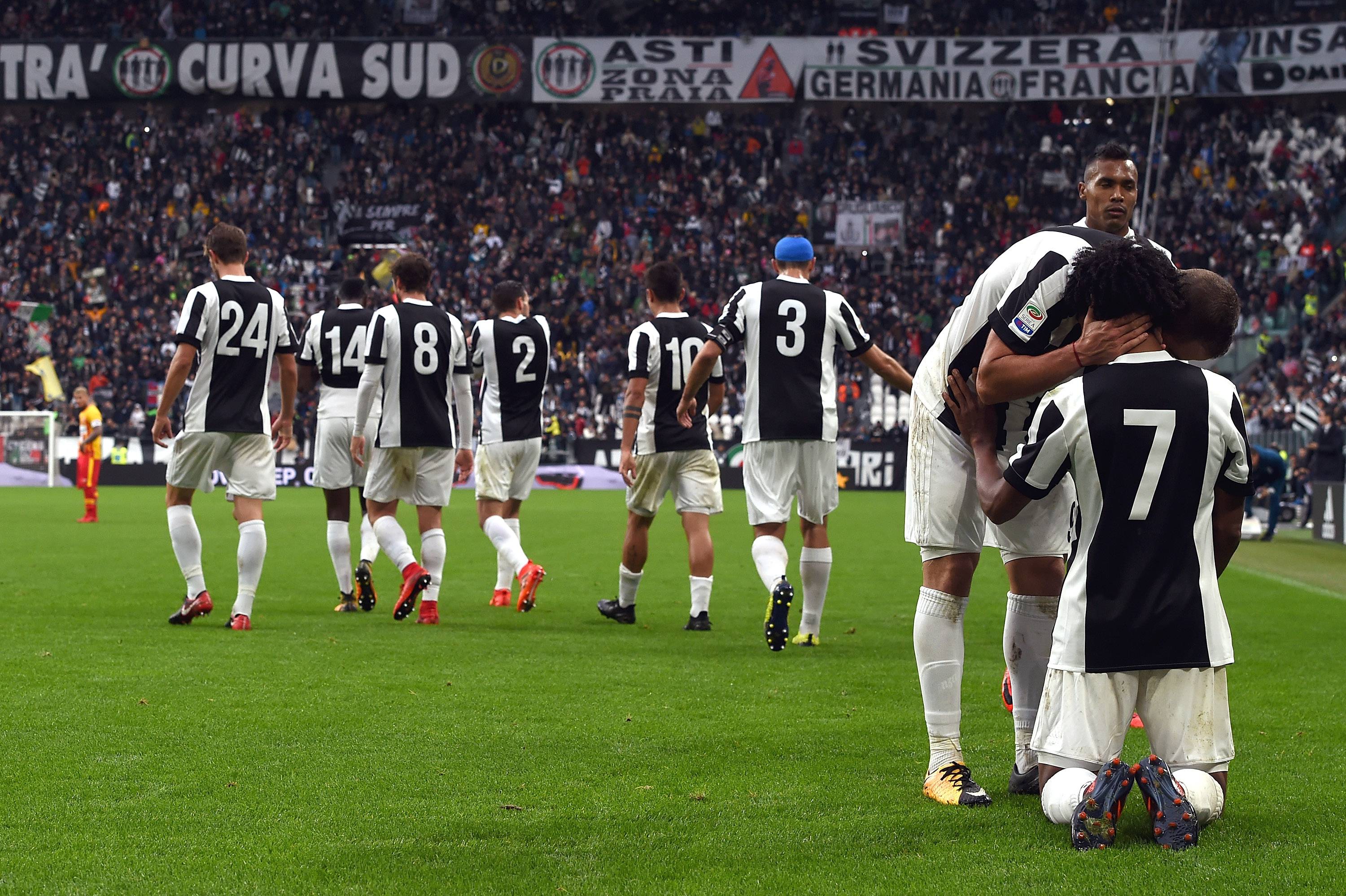 Esultanza Juventus