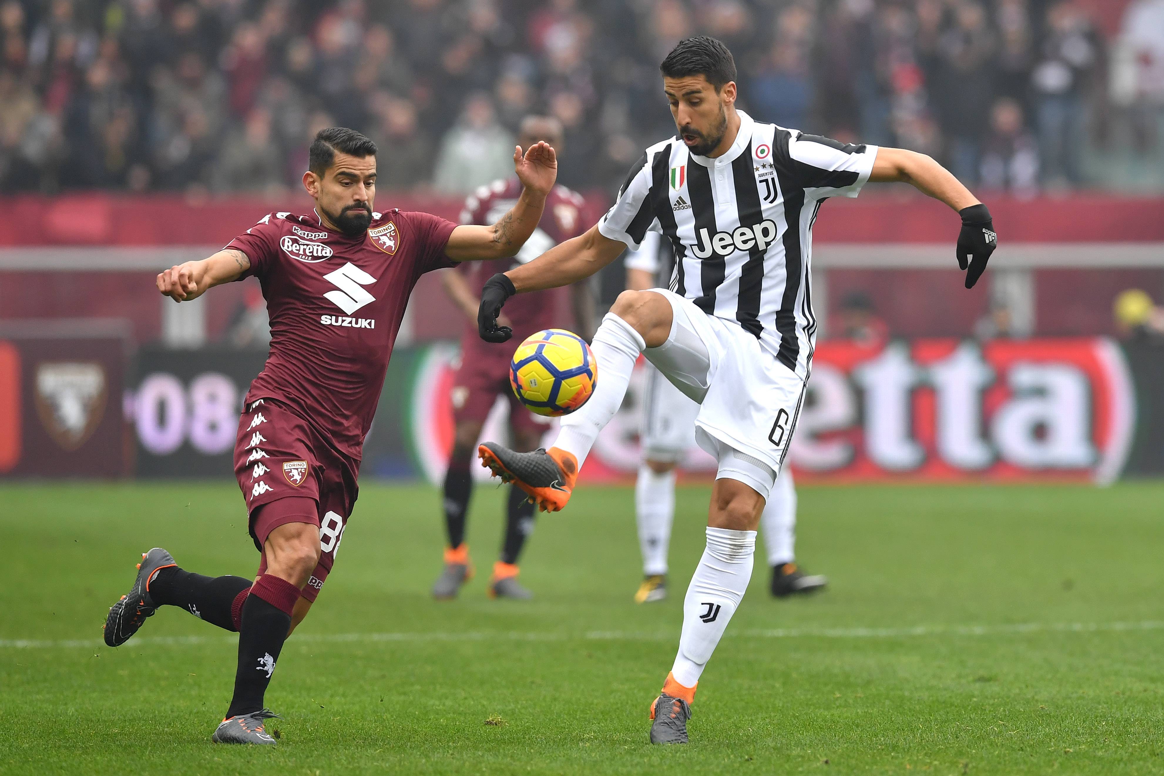 Juventus-Milan Khedira infortunio dubbio Allegri