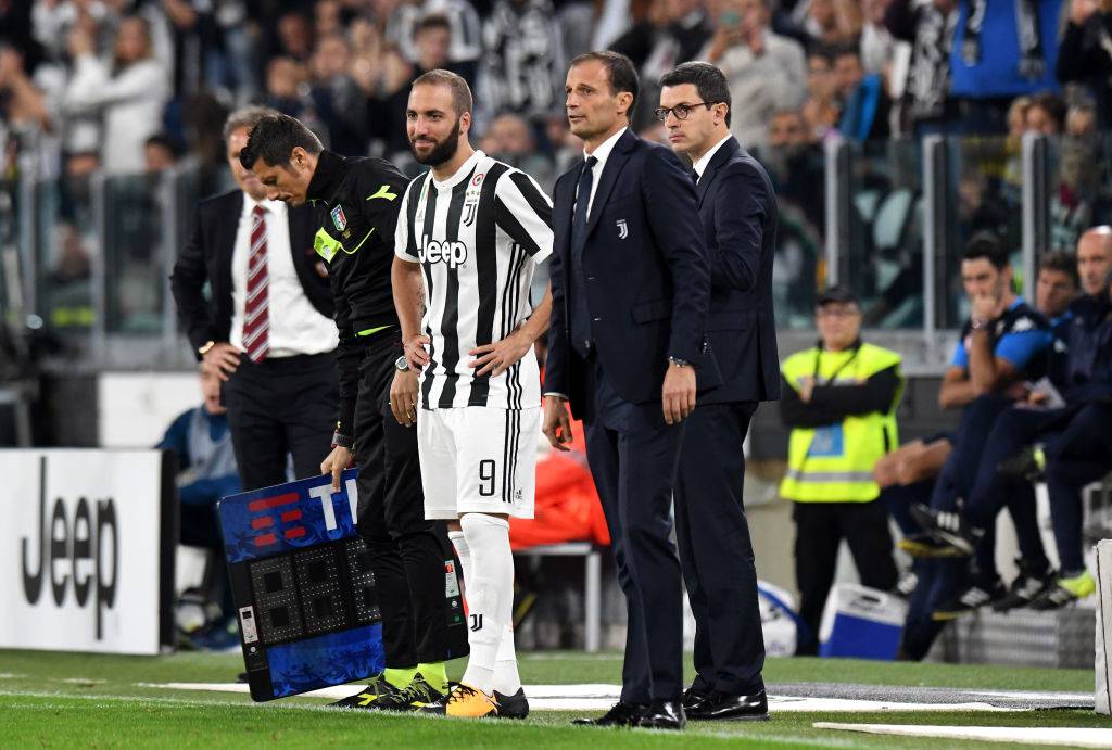 Higuain diffidato Juve-Napoli Crotone-Juve Fantacalcio