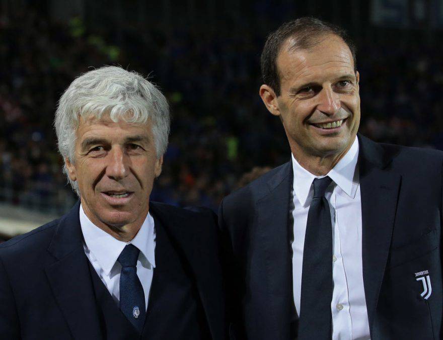 Juve-Atalanta, Gasperini e Allegri