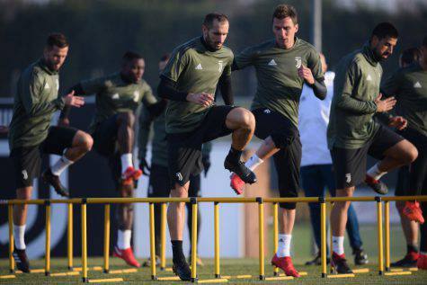 Juventus allenamento