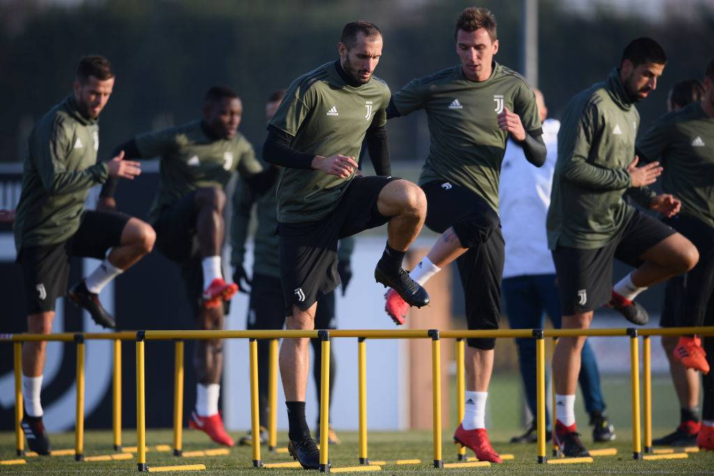 Juventus allenamento