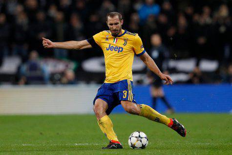 Chiellini difensore Juventus SPAL-Juve infortunio