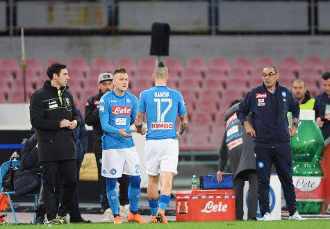 Infortunio Hamsik: i tempi di recupero