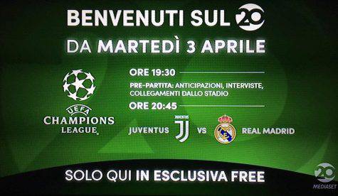 Juve-Real in chiaro