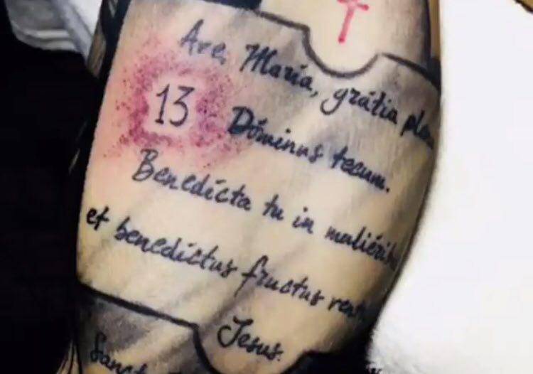 Tatuaggio per Astori