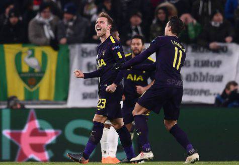 Tottenham-Juve Champions Calciomercato Eriksen Lamela
